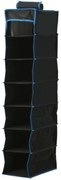Organizator textil pentru dulap, 7 rafturi, 30 x 17 x 84 cm
