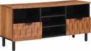 vidaXL Cabinet TV cu sertar Finisaj Acacia Maro 100 x 33 x 46 cm
