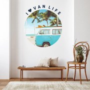 Autocolante de perete - Van cu inscripție