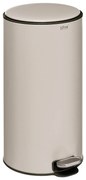 Coș de gunoi metalic Delta 30L argilă