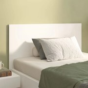 vidaXL Tăblie de pat, alb, 120x1,5x80 cm, lemn prelucrat