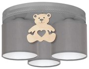 Plafonieră copii BEAR 3xE27/60W/230V