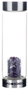 TEMPO-KONDELA CRYSTAL, flacon de sticlă cu cristale violet, 500 ml