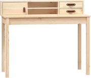 vidaXL Birou 110x50x93 cm, lemn masiv de pin