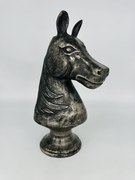 Statueta Silver Knight Chess 18x13,5x31cm