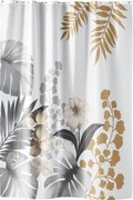 Perdea de duș cu model floral, KELLY, 180 x 200 cm