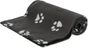 Pătură neagră pentru câini din polar/fleece 100x70 cm Trixie Barney – Plaček Pet Products