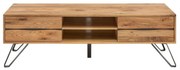 Comoda TV design industrial Living Edge 160cm, stejar salbatic