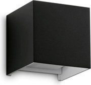 Aplica LED exterior ambientala IP54 ATOM AP D10 NERO 4000K