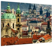 Tablou - Panorama din Praga (70x50 cm)