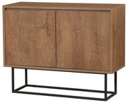 Dulap în culoare naturală cu aspect de lemn de nuc 90x72 cm Rodez – Kalune Design