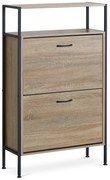 Botnik cu rafturi G1007 OAK, stejar, 2 etaje