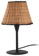 Veioza / Lampa de masa design natural din ratan SUMBA