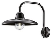 Aplica de perete design retro realizata manual din ceramica B-W