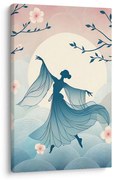 Tablou dans elegant într-o dimineață înflorată