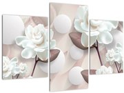 Tablou - Flori de trandafir (90x60 cm)