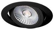 Corp de iluminat LED încastrat LED/18W/230V 3000K d. 11,5 cm negru