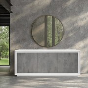 COMODA INDUSTRY - GRI CIMENT - 180 CM / 50 CM /H 80 CM