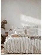 Lenjerie de pat bej/crem pentru pat dublu 200x200 cm Hamilton – Mijolnir