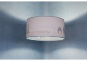 Lustră pe cablu pentru copii SWEET DREAMS 1xE27/60W/230V d. 30 cm