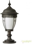 Stalp iluminat exterior din fier forjat, inaltime 60cm, AL 6613