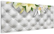 Tablou cu flori de crin (120x50 cm)