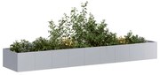 vidaXL Jardinieră 360x80x40 cm oțel galvanizat
