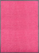 vidaXL Covoraș de ușă lavabil roz 90x120 cm