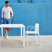 Set de 4 Scaune moderne cu brate de exterior / interior design premium KES CHAIR 64017 Vondom