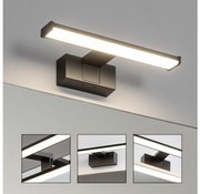 Brilagi - VESTRA Lumină LED pentru oglindă de baie, 6W, 230V, 30 cm, IP44, negru