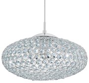 Eglo 95286 - Lustra de cristal CLEMENTE 1xE27/60W/230V