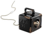 Veioza design retro realizat manual din ceramica INDUSTRIAL