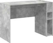 vidaXL Birou Gri din beton 109 x 50 x 78 cm Lemn compozit