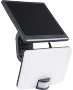 Proiector LED solar dimabil cu senzor de mișcare LED/10W/3000 mAh 4000K IP54