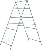 vidaXL Spalier grădină plante cățărătoare, cadru A 99x90x175,5 cm oțel