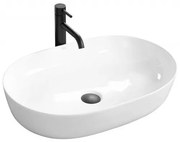 Lavoar Cleo Alb ceramica sanitara - 60,5 cm