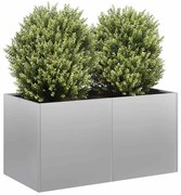 vidaXL Jardinieră 80x40x40 cm oțel galvanizat