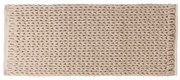 Covor impletit bej THICKO 50x120 cm