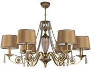 Candelabru 6 brate design clasic cristal Asfour Monza