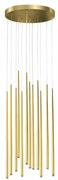 Lustra LED design modern minimalist 45cm Louise 12 gold ZZ AZ3420