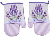 Set 2 manusi mov cu magnet LAVANDE BLOOM