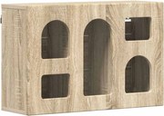 vidaXL Dulap suspendat Stejar Sonoma 60 x 20 x 40 cm Lemn compozit