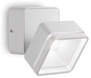 Aplica de perete exterior, IP54 OMEGA AP SQUARE BIANCO 4000K