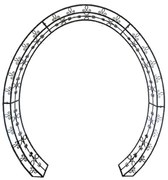 Arcadă pentru plante cățărătoare Lamos - Garden Pleasure