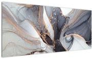 Tablou - Marmură gri (120x50 cm)