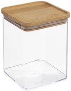 Recipient pentru depozitare ESKE, cu capac din bambus, 1L
