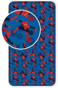 Cearșaf din bumbac pentru copii Jerry Fabrics Spiderman, 90 x 200 cm
