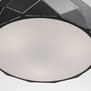 Lustră pe cablu REUS, 3x E27, 40W, 230V, Ø 47 cm, negru
