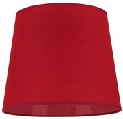 Duolla - Abajur pentru lampă de birou CLASSIC M E27, Ø 24 cm, roșu