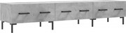 vidaXL Comodă TV, gri beton, 150x36x30 cm, lemn prelucrat